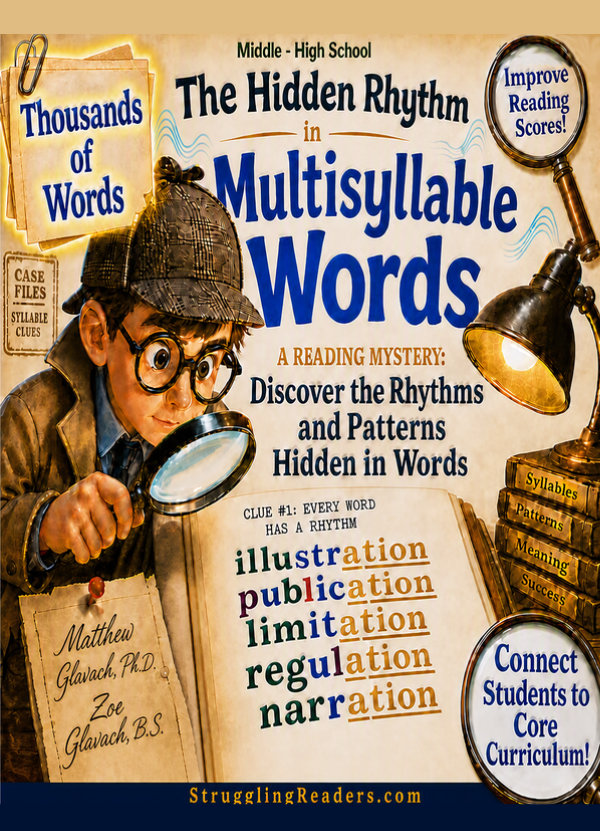 Multisyllable words Neurodiverse Learners -Bonus Book